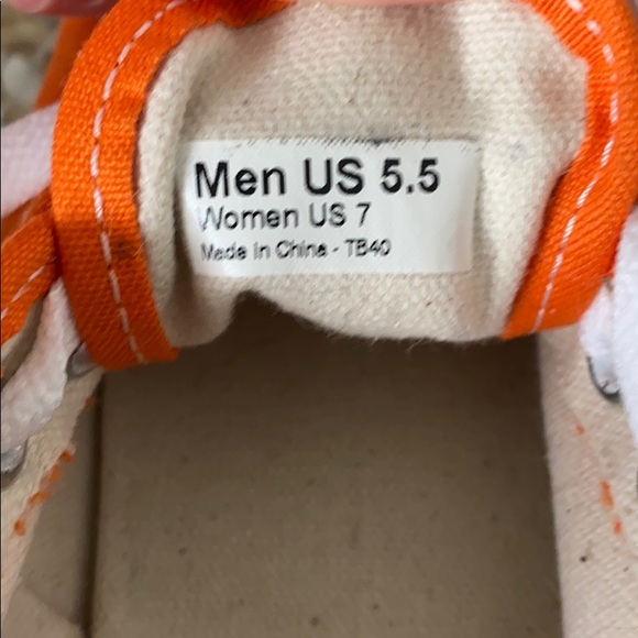 Orange classic vans - Picture 4 of 4